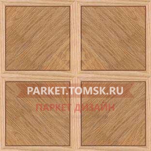 Художественный паркет Модули (мозайка) Дуб Селект, Ясень, Орех